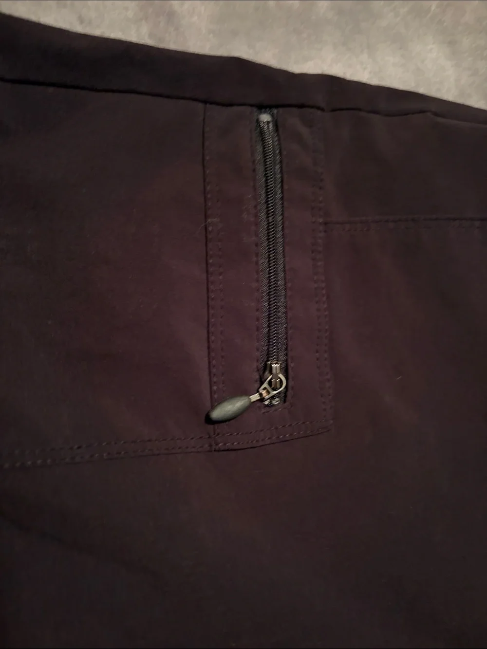 Men's Flat Front Cargo Shorts - Black